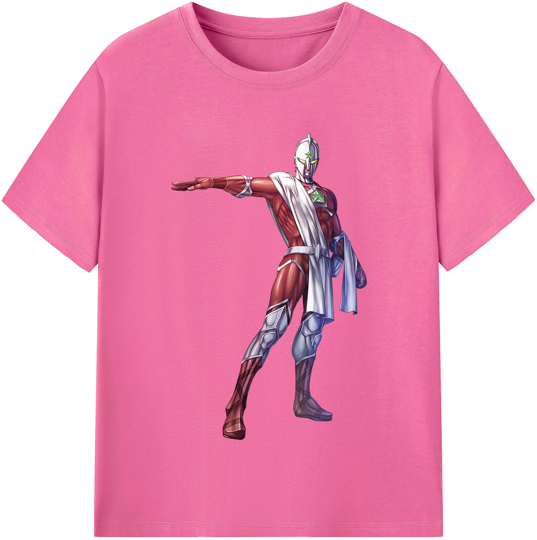 （画像用） ウルトラマン Ultraman レディースカジュアルプリントTシャツ（綿100％）